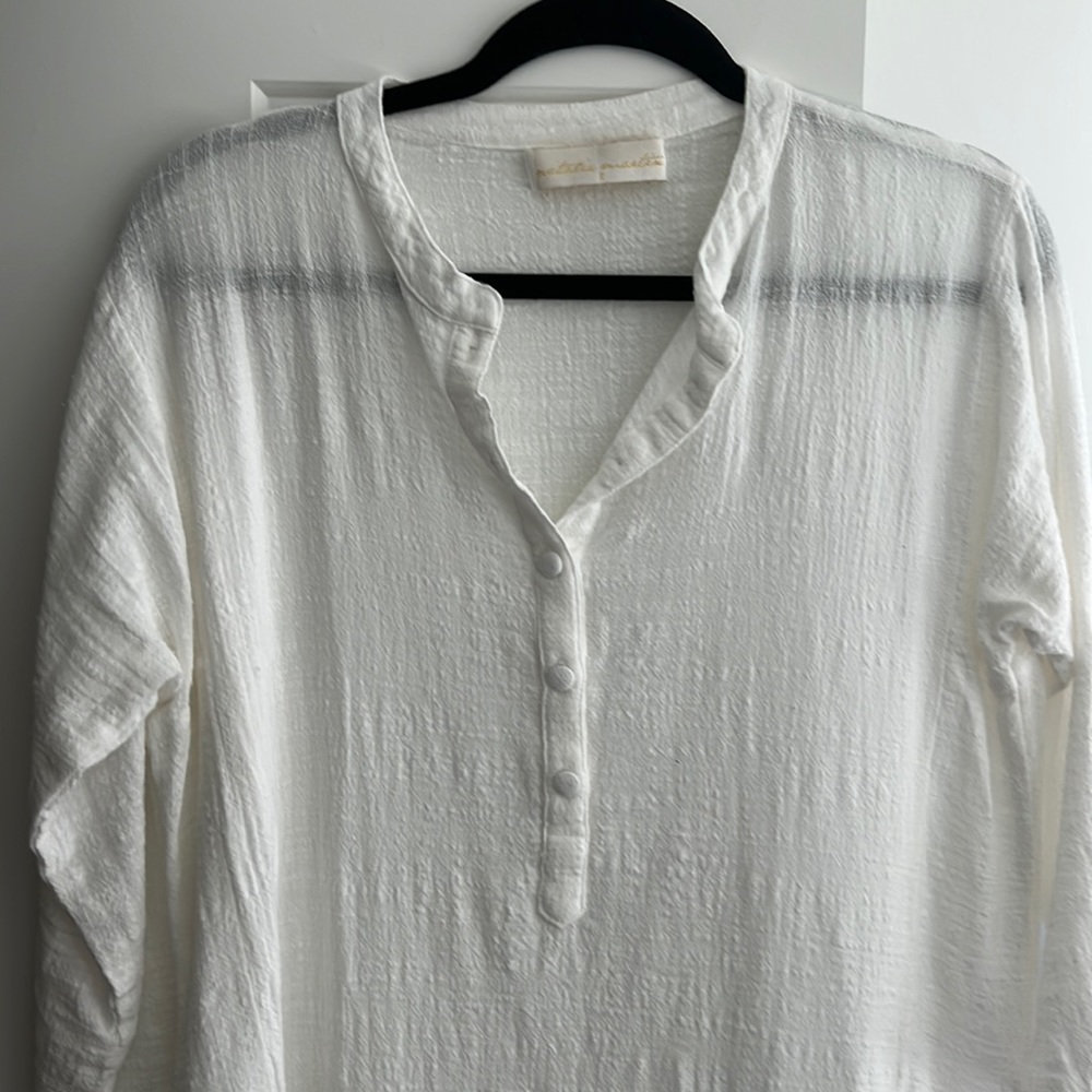 Natalie Martin white tunic